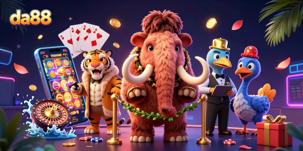 Experience the vibrant da88 casino environment with unique characters and exciting gameplay elements.