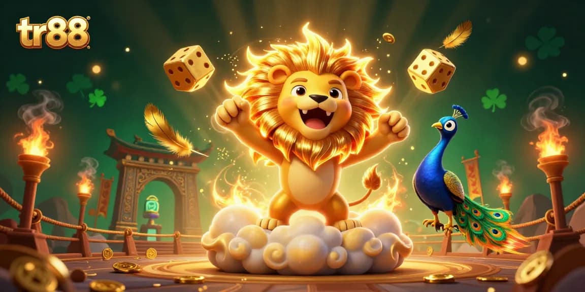 Join the exciting tr88 gaming world with vibrant characters and dynamic casino elements.
