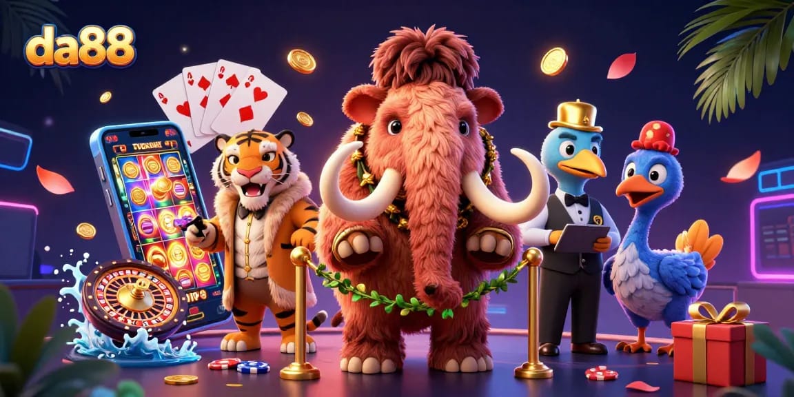 Experience the vibrant da88 casino environment with unique characters and exciting gameplay elements.