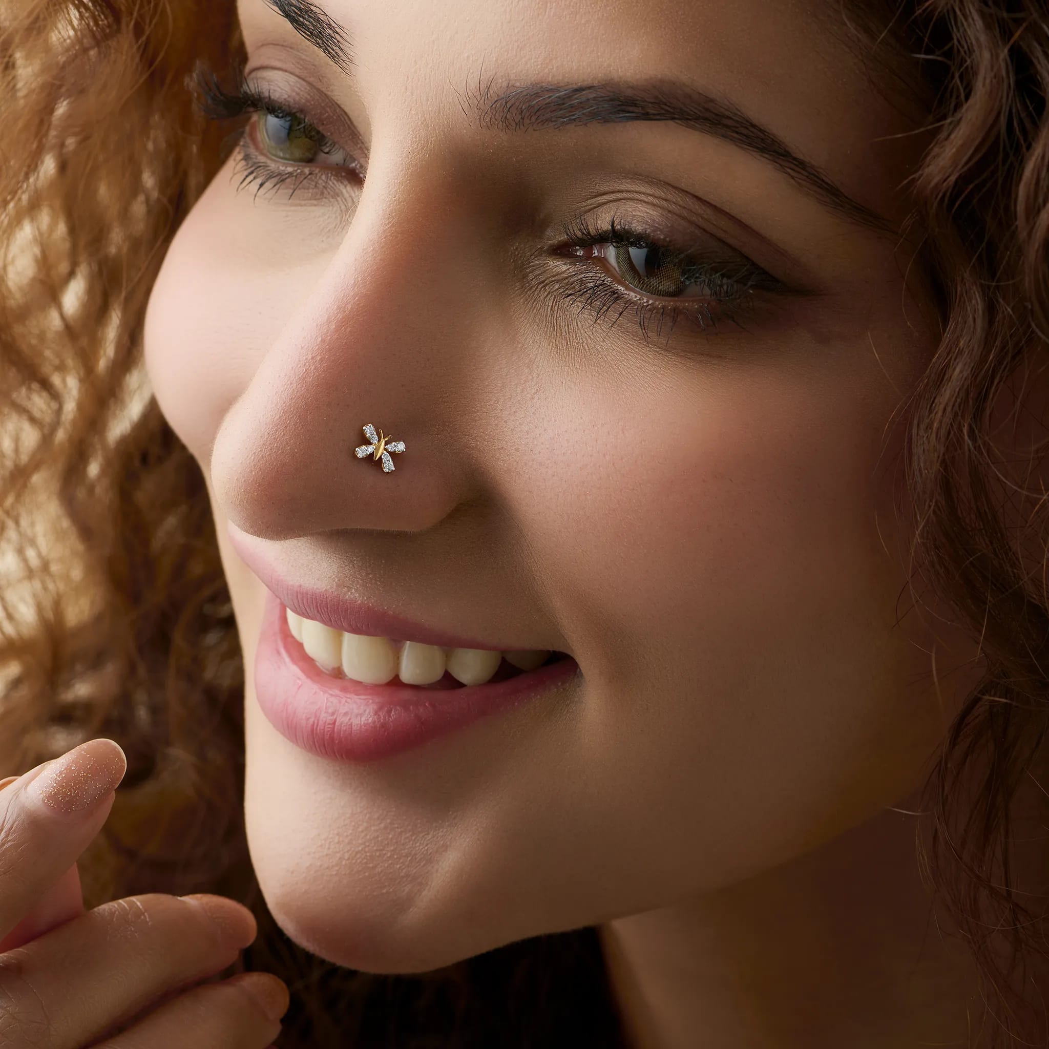 Nose Stud Diamond – Beautiful Real Diamond Jewellery for Your Nose