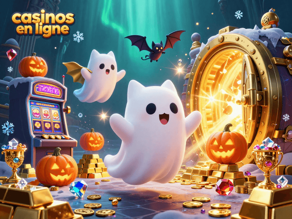 Découvrez les casinos en ligne et les gains précieux avec des symboles de jeu en 3D.