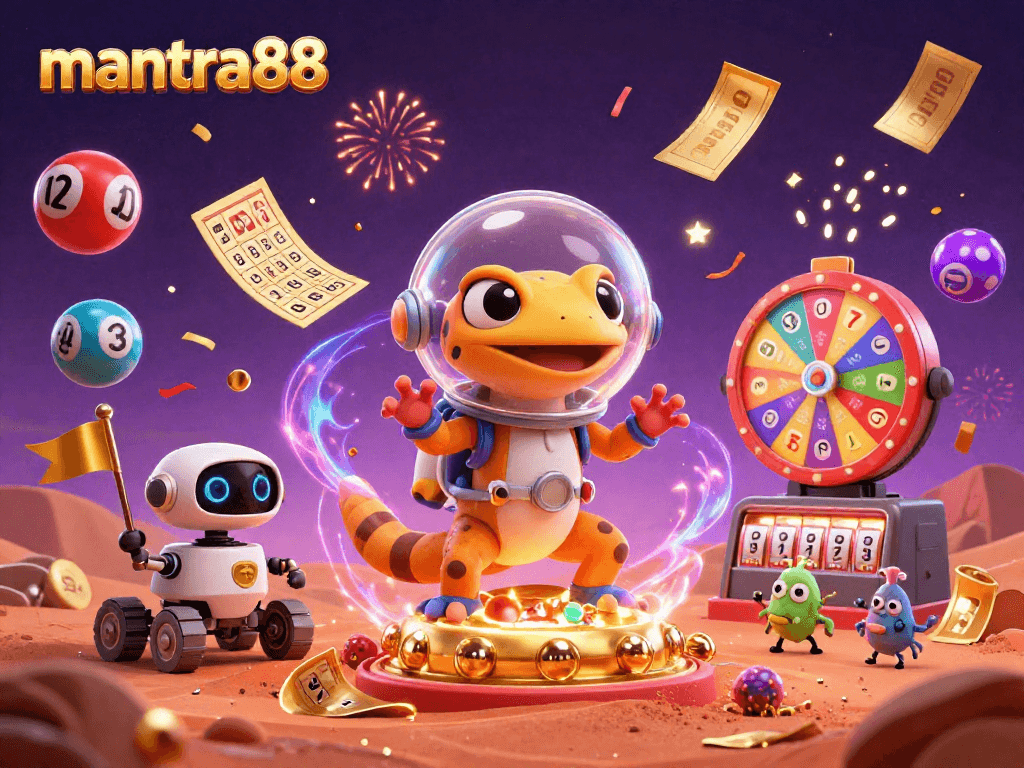 Experience thrilling gameplay at mantra88 with alien themes, vibrant lottery elements, and atmospheric casino excitement.