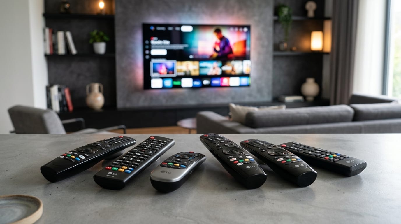LG universal remote 2026: moderne Steuerung für aktuelle LG Fernseher