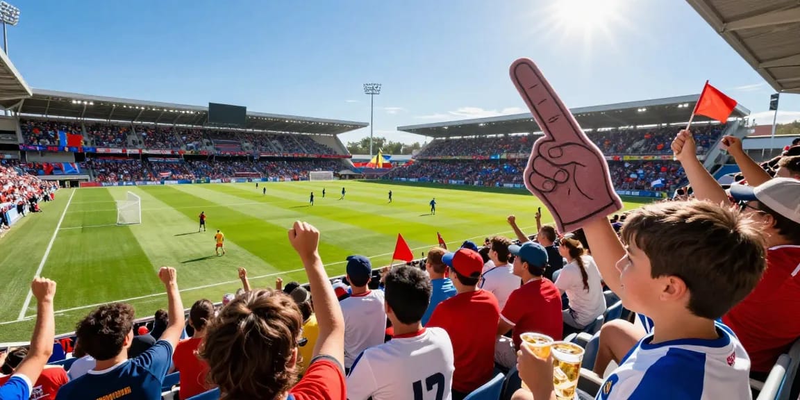 Experience the excitement of kora tv live football matches with enthusiastic fans and vibrant stadium atmosphere.
