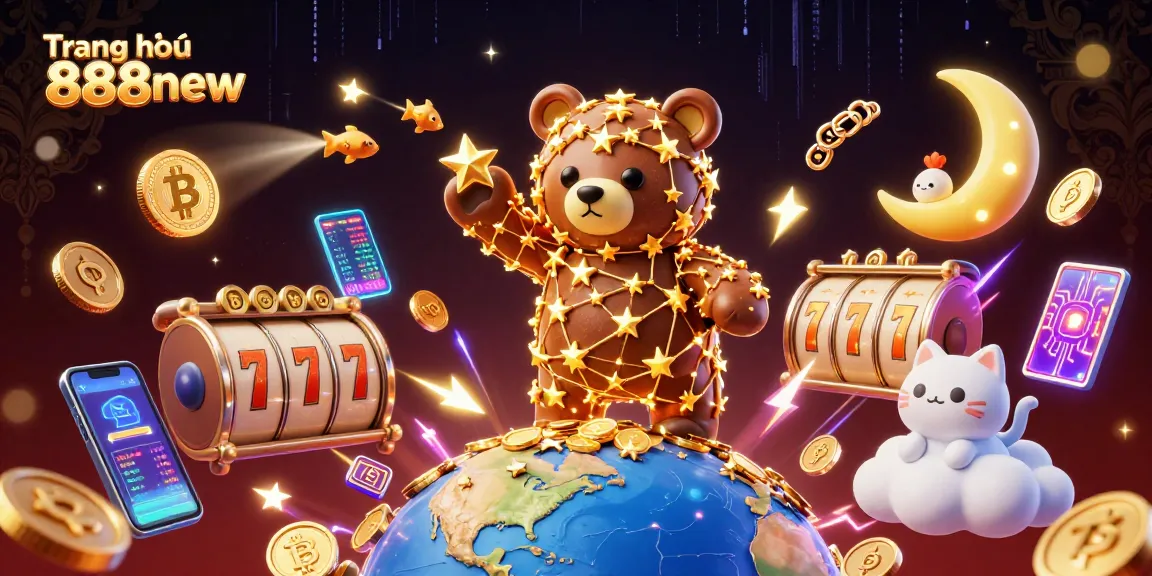 Scoop coins into the Trang chủ 888new online casino adventure with dynamic 3D characters and vibrant elements.