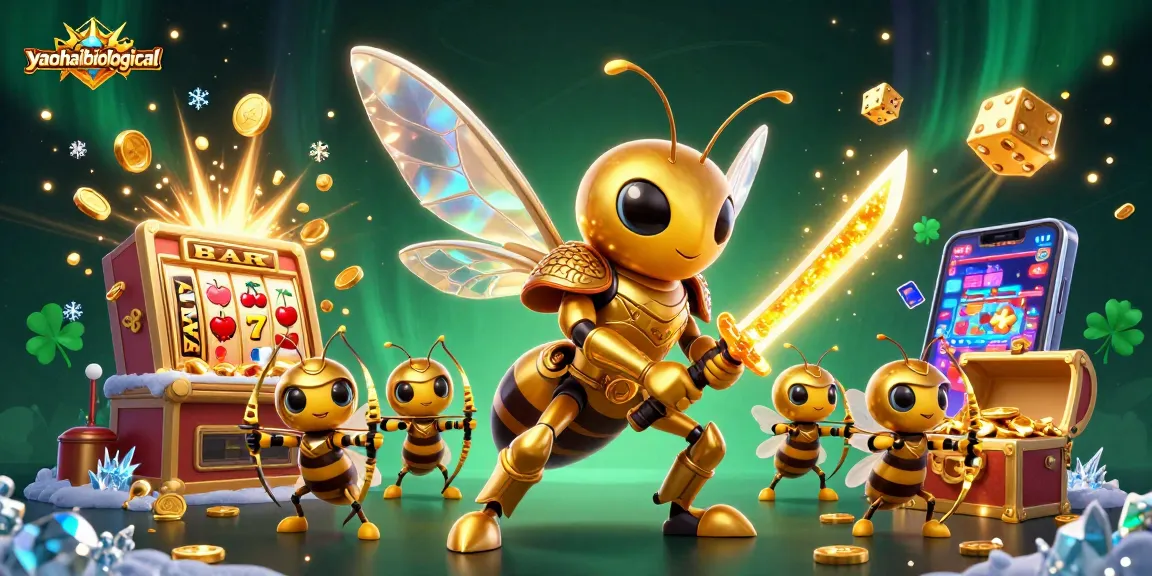 Experience extraordinary gameplay with yaohaibiological's dynamic casino scene and vibrant slot elements.