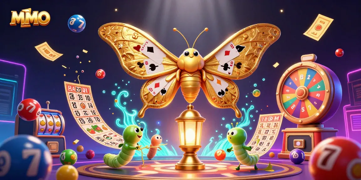 Join MMOO for thrilling lottery action with vibrant balls, a prize wheel, and enchanting designs.