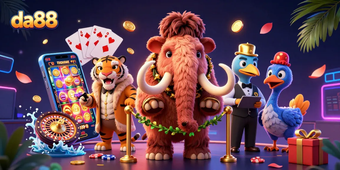 Experience the vibrant da88 casino environment with unique characters and exciting gameplay elements.