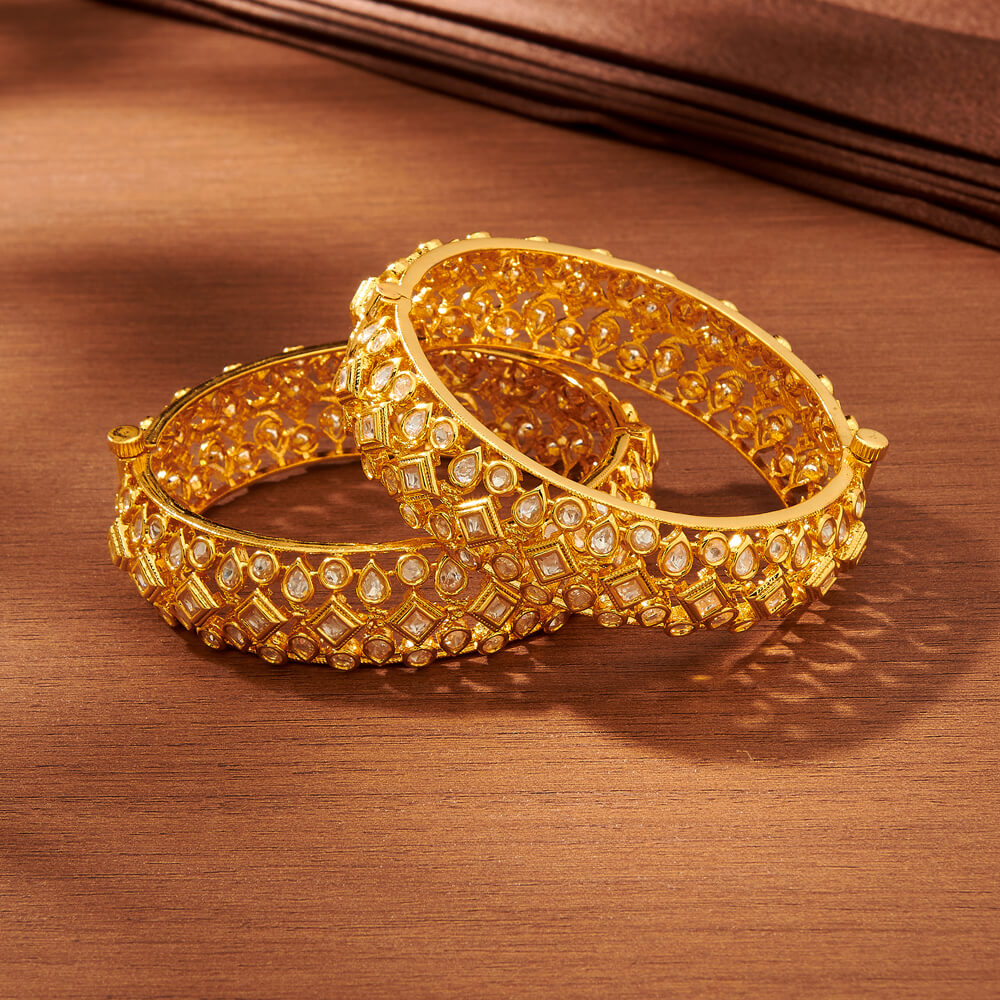 Gold love bangle – Elegant Gold Love Bangle at London Diamond Online