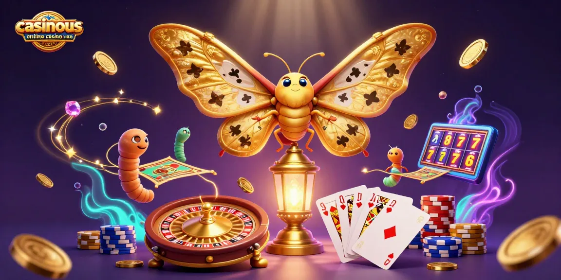 Experience thrilling action at casinous online casino usa with a vibrant 3D casino scene