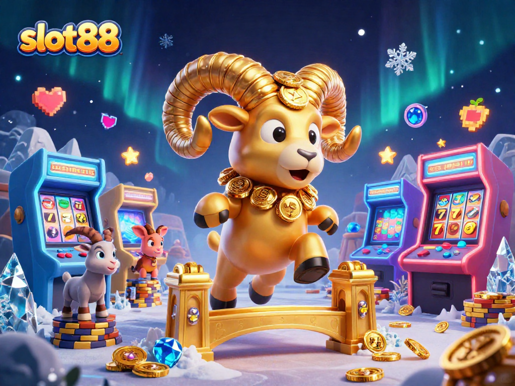 Experience thrilling slot88 gaming fun with colorful 3D visuals and dynamic action elements.