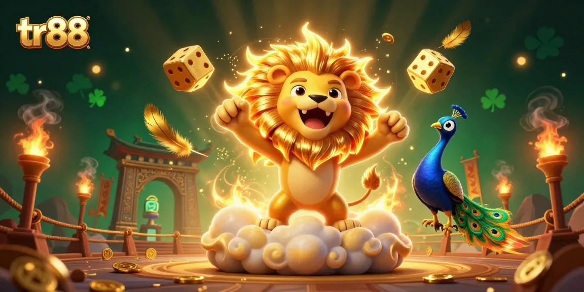 Join the exciting tr88 gaming world with vibrant characters and dynamic casino elements.