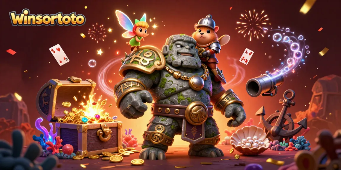 menang di winsortoto dengan golem kuno dan peri yang menebar sihir berkilau