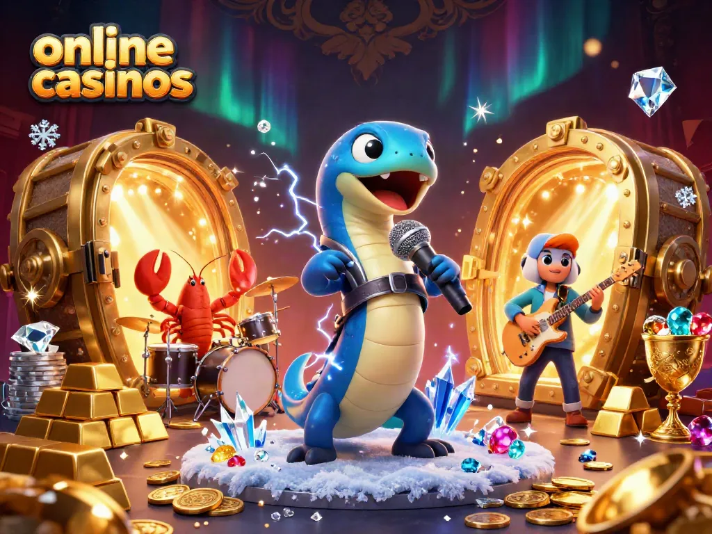 Experience exciting gameplay at online casinos nz featuring vibrant 3D characters in a lavish underwater setting.