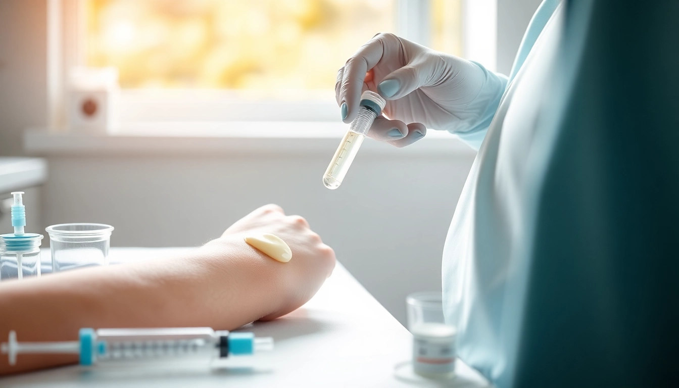 Apply DMSO gel effectively in clinical settings for visible relief.