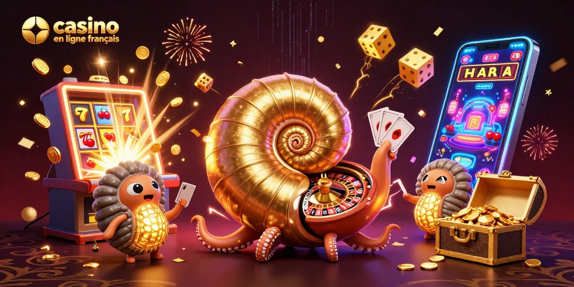 Visualisez des gains fascinants dans un casino en ligne français avec un nautilus et des machines à sous.