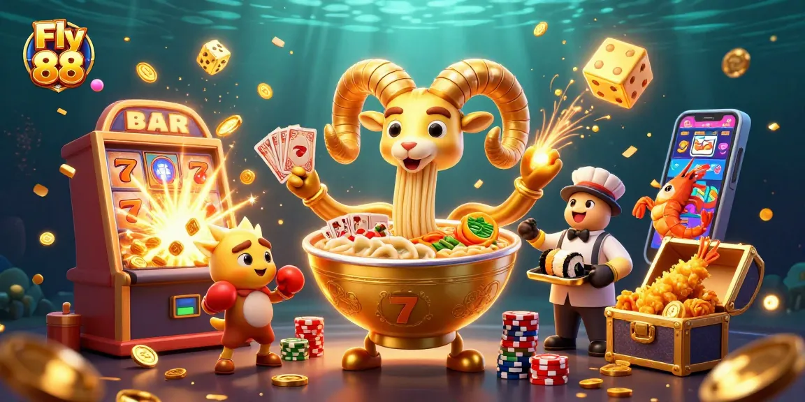 Engage with Fly 88’s vibrant casino scene featuring dynamic characters and exciting elements for betting fun.