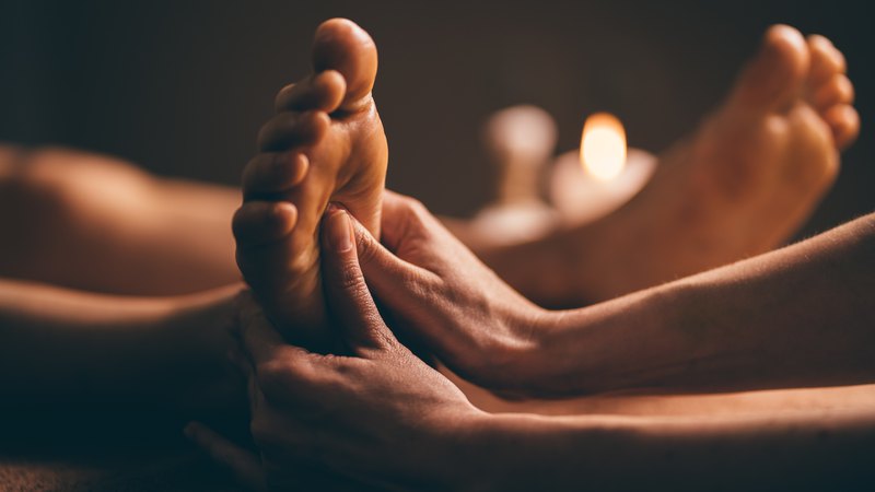 Stress Relief Treatments with Professional Hand & foot massages