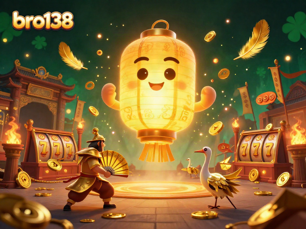 Engage with bro138's thrilling casino atmosphere featuring dynamic games and lucky symbols.