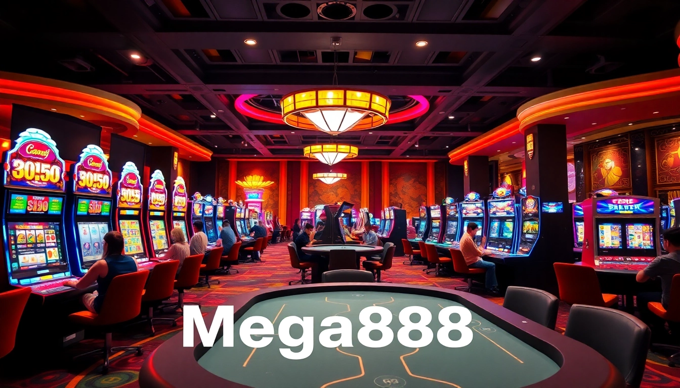 Mega888 Malaysia menarik perhatian di kasino yang penuh permainan dan suasana yang ceria.